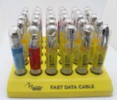 Mate İphone Lightning Tüp Kablo 2.4Amper 1M Tüp Hasır Kablo thumbnail 2