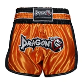 DragonDo MT3075 Retro NEO Kick Boks Şortu Muay Thai Şort Turuncu - 1