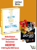 TYT 1 Ayda Tüm Sosyal Soru Bankası BekoSistem 20x20 Sosyal Bilimler denemesi HEDİYELİ thumbnail 1