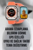 Akıllı Saat GPS, Sağlık Ve Uyku Takibi Arama Cevaplayan Bluetooth Bağlantılı thumbnail 2