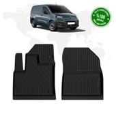 Citroen Berlingo Panelvan 4D Havuzlu Paspas (Ön 2 Parça) 2024 Model Ve Sonrası thumbnail 1