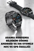 Akıllı Saat Arama Cevaplayan Titreşim Özelliğiyle Bildirim Görebilen thumbnail 2