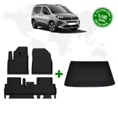 Peugeot Rifter 4D Havuzlu Paspas ve Bagaj Havuzu 2024 Model Ve Sonrası thumbnail 1