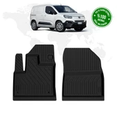 Fiat Doblo Panelvan 4D Havuzlu Paspas (Ön 2 Parça) 2024 Model Ve Sonrası thumbnail 1