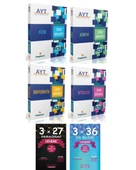Anla Kazan Dememe + Paylaşım AYT Fizik + Kimya + Biyoloji + Matematik Soru 6lı Set - 1