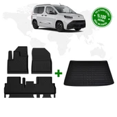 Toyota Proace City 4D Havuzlu Paspas ve Bagaj Havuzu 2024 Model Ve Sonrası - 1