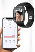Akıllı Saat Bluetooth Bağlantı ve 24 Saat Sağlık İzleme GPS Arama Cevaplama - 4