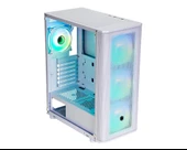 FRISBY 650 W OYUNCU KASA CM-106 80+ BEYAZ DOUBLE ARGB - 2