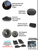 Peugeot 3008 Hybrid 2024+ Uyumlu 4.5D Premium Havuzlu Oto Paspas - Peugeot 3008 thumbnail 2