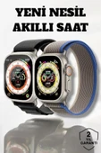 49MM Ekranlı, Kan Basıncı ve Adımsayar Özellikli Bluetooth Akıllı Saat - 1
