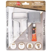 Decorev DC-543 Dekoratif Banyo Mutfak Üçlü Havlu Askısı - 3