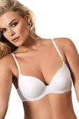 Kadın Ekru Günlük Basic Dolgulu Push-Up Sütyen 2250 - 3