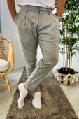 Chekcich Jogger Pantolon GRI - 2