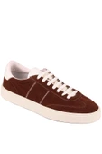 Shoetyle - Koyu Kahverengi Hakiki Süet Bağcıklı Erkek Sneaker 666-3071 thumbnail 4