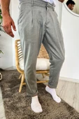 Chekcich Jogger Pantolon GRI - 3