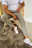 Chekcich Jogger Pantolon GRI - 1