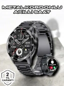 NFC ve Kablosuz Şarjlı Akıllı Saat EKG, Nabız & Spor Modları ile iOS ve Android Uyumlu - 1