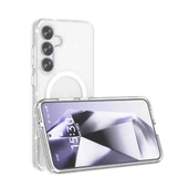 Galaxy S25 Plus Kılıf Magsafe Şarj Özellikli Parlayan Simli Saydam Renkli Zore Allstar Kapak thumbnail 7