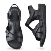 8149 TAM ORTOPEDİK Hakiki Deri Kadın Sandalet Deri Sandalet İvazn - 9