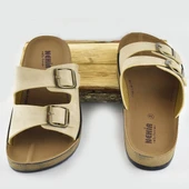 7070 TAM Ortopedik Taban Günlük Kadın Terlik Sandalet  Deniz Havuz Plaj Terliği - 6