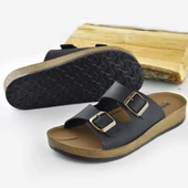 7070 TAM Ortopedik Taban Günlük Kadın Terlik Sandalet  Deniz Havuz Plaj Terliği - 3