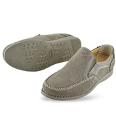 R02 Tam Ortopedik Taban Hakiki Deri Nubuk Erkek Ayakkabı Günlük Erkek Ayakkabı - 5