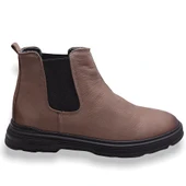 Bülent Saraç 201 Hakiki Deri Erkek Bot Ayakkabı Nubuk İçi Kürklü - 8