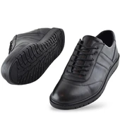 1050 Ortopedik Taban Hakiki Deri Erkek Ayakkabı Kışlık-Mevsimlik Kaymaz Taban - 3