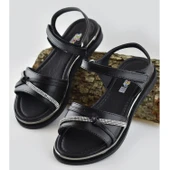 667e Ortopedik Taban Kız Çocuk Sandalet Terlik Düğün Abiye Gündelik Vetta - 8