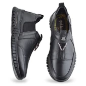 1933 Tam Ortopedik Hakiki Deri Kadın Kışlık Ayakkabı Anne Kışlık Deri Ayakkabı - 8