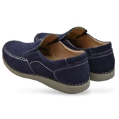 R02 Tam Ortopedik Taban Hakiki Deri Nubuk Erkek Ayakkabı Günlük Erkek Ayakkabı - 9