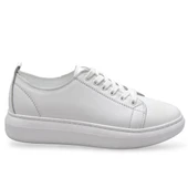 764  Full Ortopedik Taban Hakiki Deri Günlük Kadın Ayakkabı Kadın Sneakers - 11