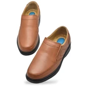 7878 Ortopedik Taban Siyah Hakiki Deri Erkek Ayakkabı Mevsimlik thumbnail 8