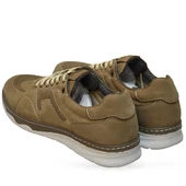 5319  Tam Ortopedik Taban Hakiki Deri Erkek Ayakkabı Hafif Poli Taban Nubuk Süed - 9