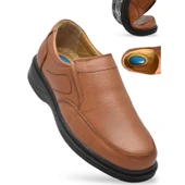 7878 Ortopedik Taban Siyah Hakiki Deri Erkek Ayakkabı Mevsimlik thumbnail 7