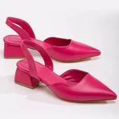 1555 Kadın Topuklu Ayakkabı 4 CM Abiye Düğün Nişan Kına Gecesi - 2