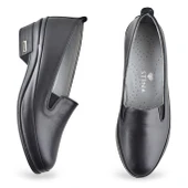 35T8 Ortopedik Taban İçi Dışı Hakiki Deri Kadın Ayakkabı Topuklu Kadın Deri Ayakkabı - 4