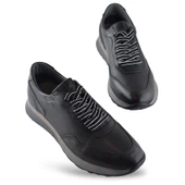 1216-2 Tam Ortopedik Taban Hakiki Gerçek Deri Erkek Ayakkabı Günlük Erkek Deri Ayakkabı - 1