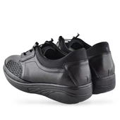 4204 Tam Ortopedik Taban Günlük Hakiki Deri Kadın Ayakkabı Anne Ayakkabısı - 5