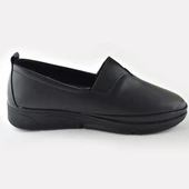 5489 Full Ortopedik Taban Günlük Kadın Ayakkabı Kışlık Yumuşak Ayakkabı Sln - 3