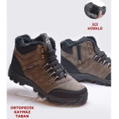 X6 Ortopedik Kaymaz Taban Kürklü Erkek Bot Outdoor Bot - 7