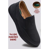 7575 Ortopedik Hakiki Deri Mevsimlik Kışlık Erkek Ayakkabı Casual Ayakkabı - 1