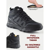 2623 Tam Ortopedik Taban Su Geçirmez Günlük Erkek Bot Ayakkabı Waterproff - 1