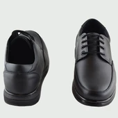 TAB401 Ortopedik Topuk Masajlı Hakiki Deri Kışlık Erkek Ayakkabı Kauçuk Taban - 8