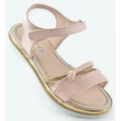 667e Ortopedik Taban Kız Çocuk Sandalet Terlik Düğün Abiye Gündelik Vetta - 11