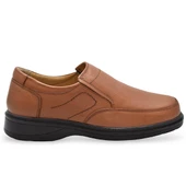 7878 Ortopedik Taban Siyah Hakiki Deri Erkek Ayakkabı Mevsimlik thumbnail 10