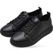 764  Full Ortopedik Taban Hakiki Deri Günlük Kadın Ayakkabı Kadın Sneakers - 2