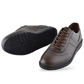 1050 Ortopedik Taban Hakiki Deri Erkek Ayakkabı Kışlık-Mevsimlik Kaymaz Taban - 9