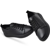 764  Full Ortopedik Taban Hakiki Deri Günlük Kadın Ayakkabı Kadın Sneakers - 4