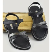 665e Ortopedik Taban Kız Çocuk Sandalet Terlik Düğün Abiye Gündelik Vetta - 6